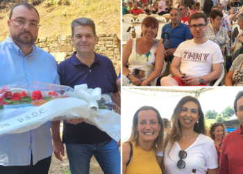 FOTOS | El PSOE gijonés arropa a Barbón en La Camperona