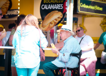 El Chilu y Los Calamares ya venden sus primeros bocatas en la FIDMA