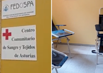 Los visitantes de FIDMA pueden donar sangre en el stand de la Asociación de Donantes de Gijón