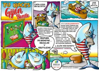 Gijón Bonito + Gijón Me Importa llega a un centenar de establecimientos hosteleros