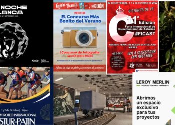 PLANES | Septiembre termina con buen sabor de boca: noche blanca, feria del coleccionismo y últimos días del concurso Gijón Bonito-miGijón