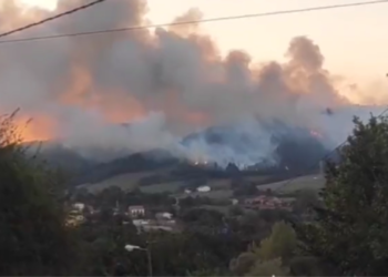 Nuevo incendio en Monte Areo