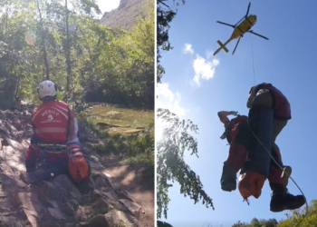 Rescatadas 2 mujeres heridas al realizar sendas rutas en la Olla de San Vicente y en el lago Ercina