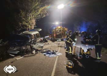 Fallece un hombre y otro resulta herido en un accidente de tráfico en Villaviciosa