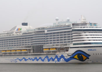 Este martes llega a Gijón el crucero Aida Perla, con capacidad para más de 3.000 viajeros