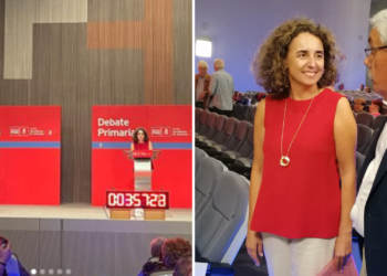 Ana Puerto y Floro se «enfrentan» en el primer debate previo a las primarias