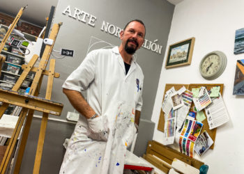 Beni Rodríguez: «En la pintura rápida no tengo competidores, tengo amigos»