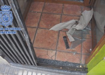 Detenido un hombre cuando intentaba robar en una sidrería en Pumarín