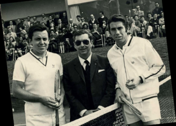 Manolo Santana en Gijón