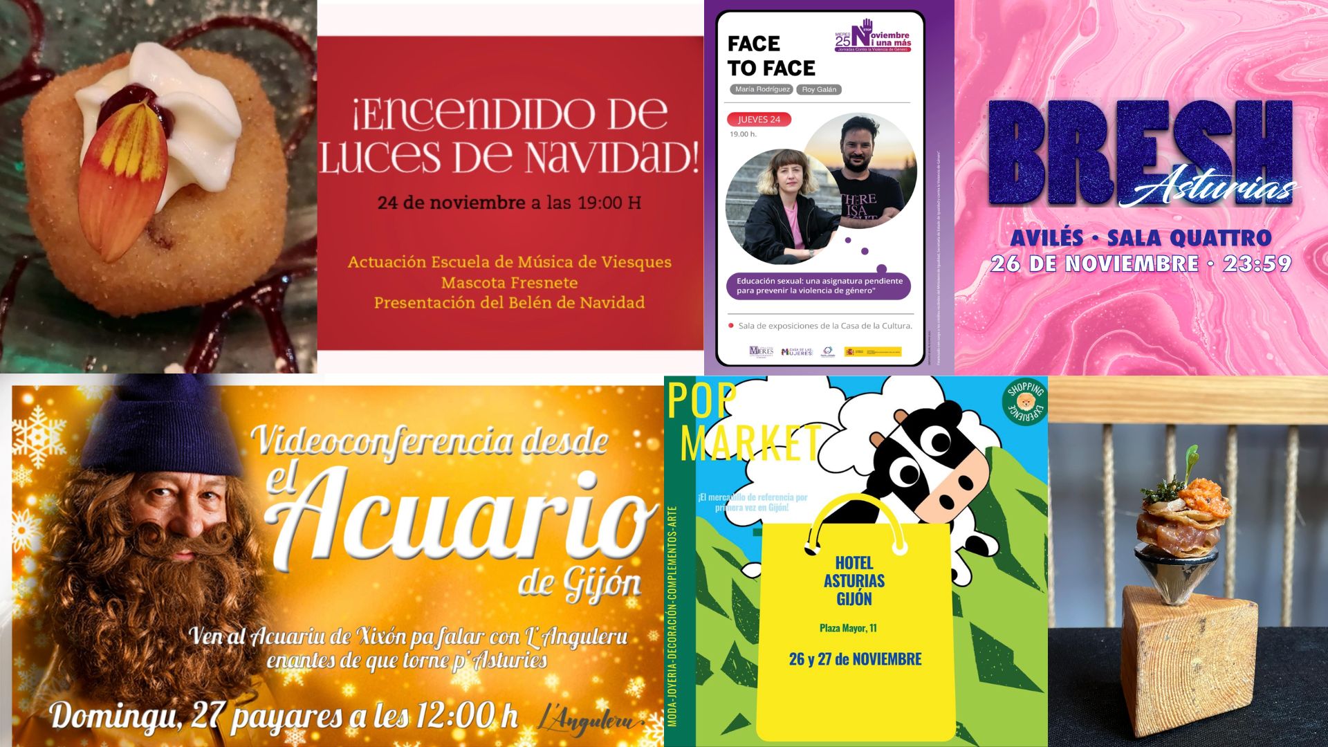 PLANES Continúan las croquetas y los pinchos, Bresh, L'Anguleru, Pop