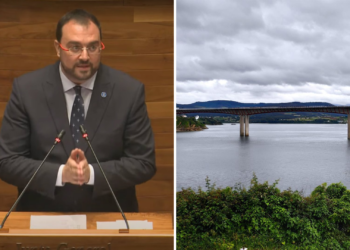 Barbón insiste en defender la denominación ‘ría del Eo’ y afea al BNG que quiera imponer a Asturias otro nombre