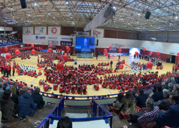 Más de 3.300 deportistas se reúnen en la presentación de Secciones del Grupo