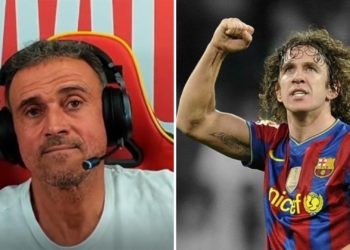 Luis Enrique reaparece en el directo de su hijo: «Vuelve al stream»
