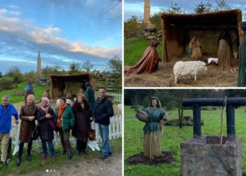 Inaugurado el Belén monumental del Jardín Botánico