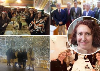 Risas y brindis, que sigue el «brilli brilli»