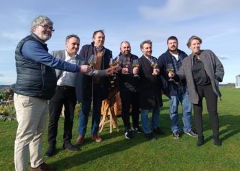 La Comarca de la Sidra celebra su brindis navideño