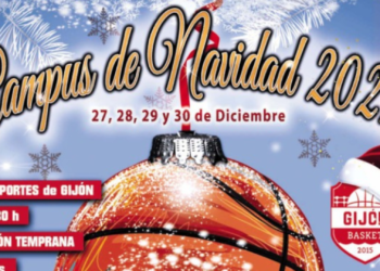 Una Navidad de baloncesto con el campus del Corinto Gijón Basket