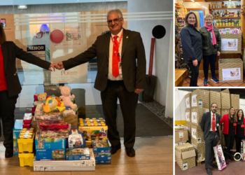 Funeraria Gijonesa celebra una Navidad solidaria con su campaña de recogida de juguetes