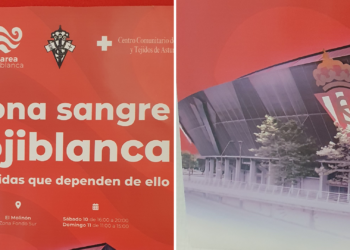 ‘Dona sangre rojiblanca’ en El Molinón este fin de semana