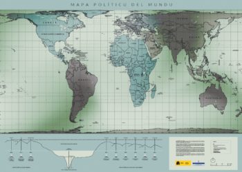 El Principado presenta el «primer mapamundi en asturiano»