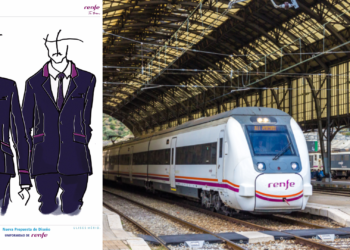 Los nuevos uniformes de Renfe costarán a la empresa pública cerca de 10 millones de euros