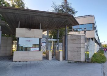Las intensas lluvias causan un socavón en la senda fluvial, cerca del Grupo Covadonga