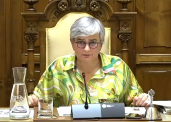 Ana González, sobre el AVE: «El objetivo es ir de Gijón a Madrid en el mismo asiento»