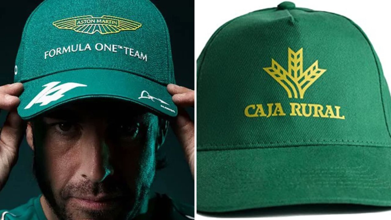 Cachondeo en redes por la nueva gorra de Alonso: ¿Aston Martin o Caja  Rural? - miGijón