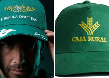 Cachondeo en redes por la nueva gorra de Alonso: ¿Aston Martin o Caja  Rural? - miGijón