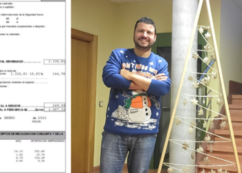 El alcalde de Bimenes publica su nómina: «Siendo mileurista estoy a gusto y tranquilo, y eso es gloria»