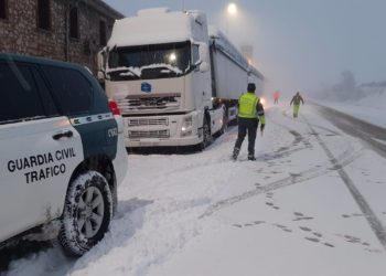 La nieve pone este jueves en alerta a 27 provincias, entre ellas el Principado