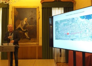 El Ayuntamiento dice que el impacto del carril bici de La Calzada en el IES Mata Jove es «mínimo» y provisional