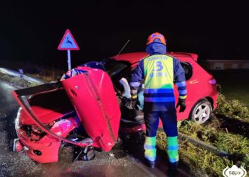 Un accidente de tráfico en Llanera deja dos heridos