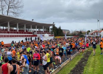 Lucía Vergara y David Ginzo, ganadores de ‘Los 10 km del Grupo’