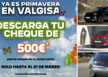 Llega la primavera a Valgisa con un cheque de 500 euros en la compra de tu coche en Gijón