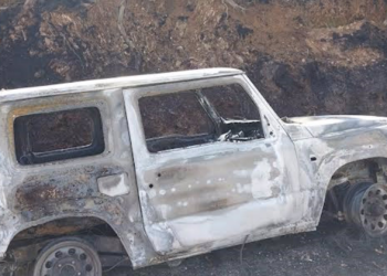 Atacan a un vehículo de la Guardería del Medio Rural que vigila los incendios