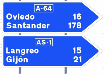 Critican la «falta de sensibilidad» de Carreteras del Estado con la toponimia asturiana