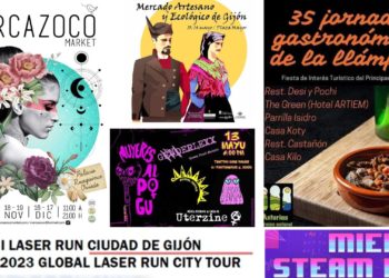 Planes | I Láser Run de Gijón, 35º Jornadas de la Llámpara, mercadillos variados, música y más