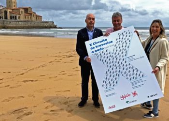 El neopreno se quedará en tierra en el X Circuito de Travesías a Nado de Gijón