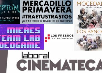 Planes | ‘Krypton’ y Los Panchos en la Laboral, Día de la Madre, Mercadillo de Primavera en Cimavilla y más