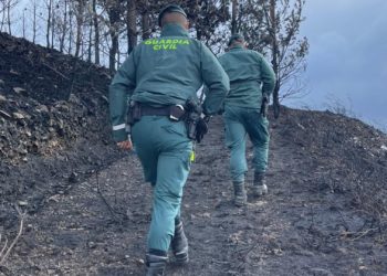 Investigan a cuatro personas como presuntos autores de dos de los recientes incendios forestales