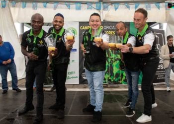 Campeonato de Escanciadores: segundo concurso de la temporada y primera gran sorpresa