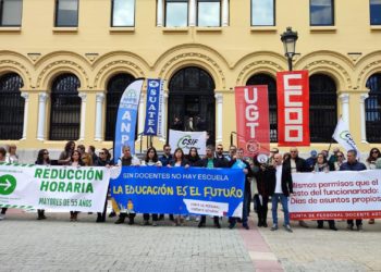 El profesorado asturiano reivindica sus peticiones tras cuatro años de «oídos sordos» del Principado