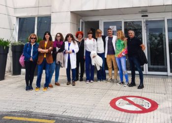 Tomé (Podemos Asturies) promete una escuela de 0 a 3 años en el hospital de Cabueñes