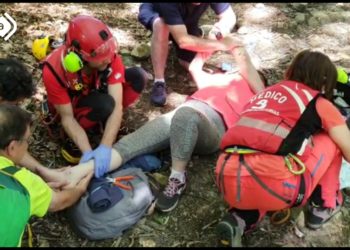 Una turista resulta herida durante una ruta en un monte cercano a Arenas de Cabrales