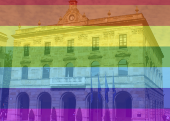 El Ayuntamiento de Gijón será iluminado con la bandera arcoíris los días 28 y 29 de junio
