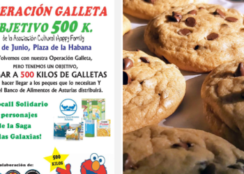 La ‘Operación Galleta’ de Gijón que busca recoger 500 kilos para el Banco de Alimentos