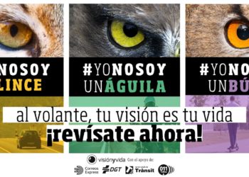 Los conductores podrán someterse a un test visual gratuito gracias a la campaña ‘Yo no soy un lince’