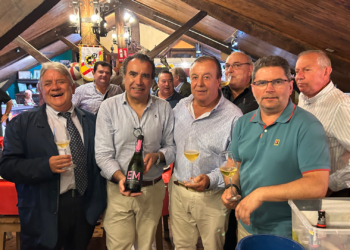 Marcos A. Fdez (revista La Sidra); Francisco Martínez (Llagar El Gobernador); Juan Carnicero y Toño Migoya