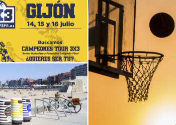 Último día para apuntarse al 3×3 de baloncesto de Gijón